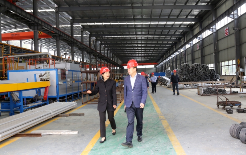 【走基層 訪實(shí)情 解難題】協(xié)作聯(lián)動聚合力 資源共享促發(fā)展！李國強(qiáng)帶隊(duì)到貴材科技公司考察調(diào)研并座談